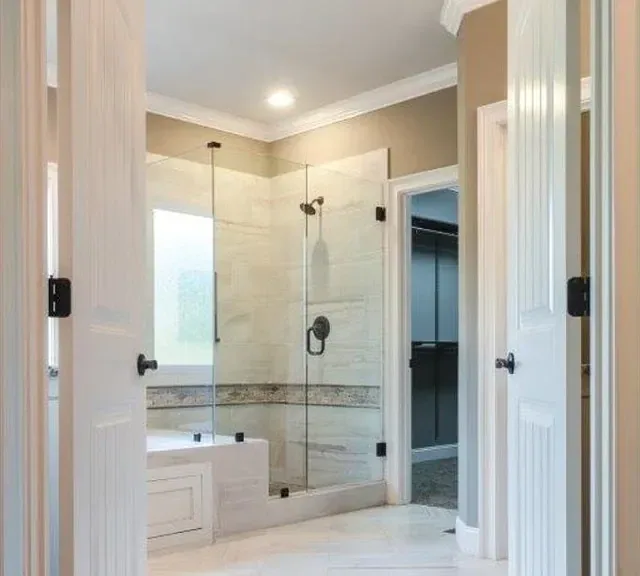 Master Bathroom Remodel Glass Shower 2 project in Oklahoma City, OK